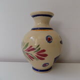 Vase Henriot Quimper faïence numéroté