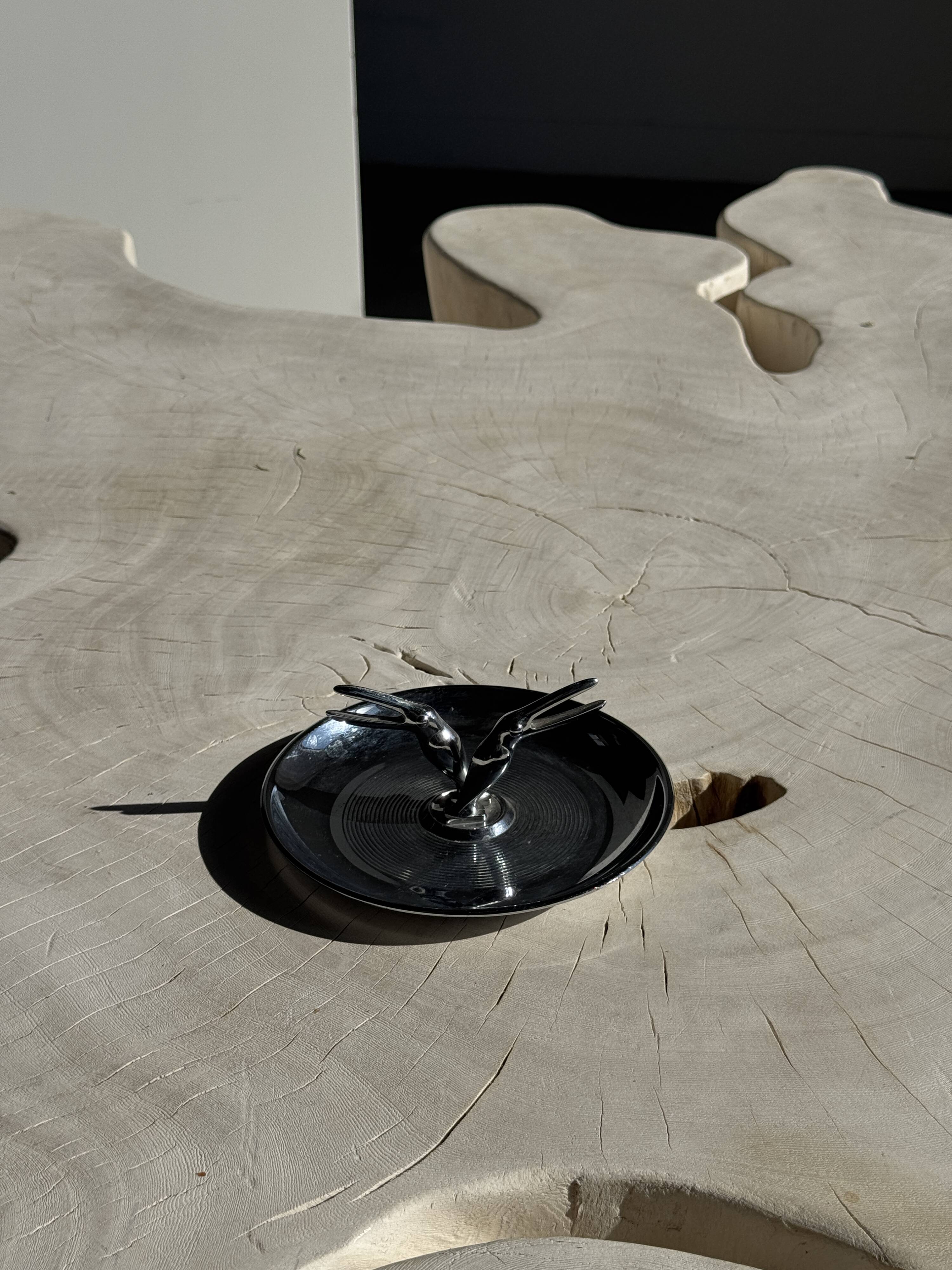 Pincherette 1950 USA Chrome Toucan Cigarette Holder