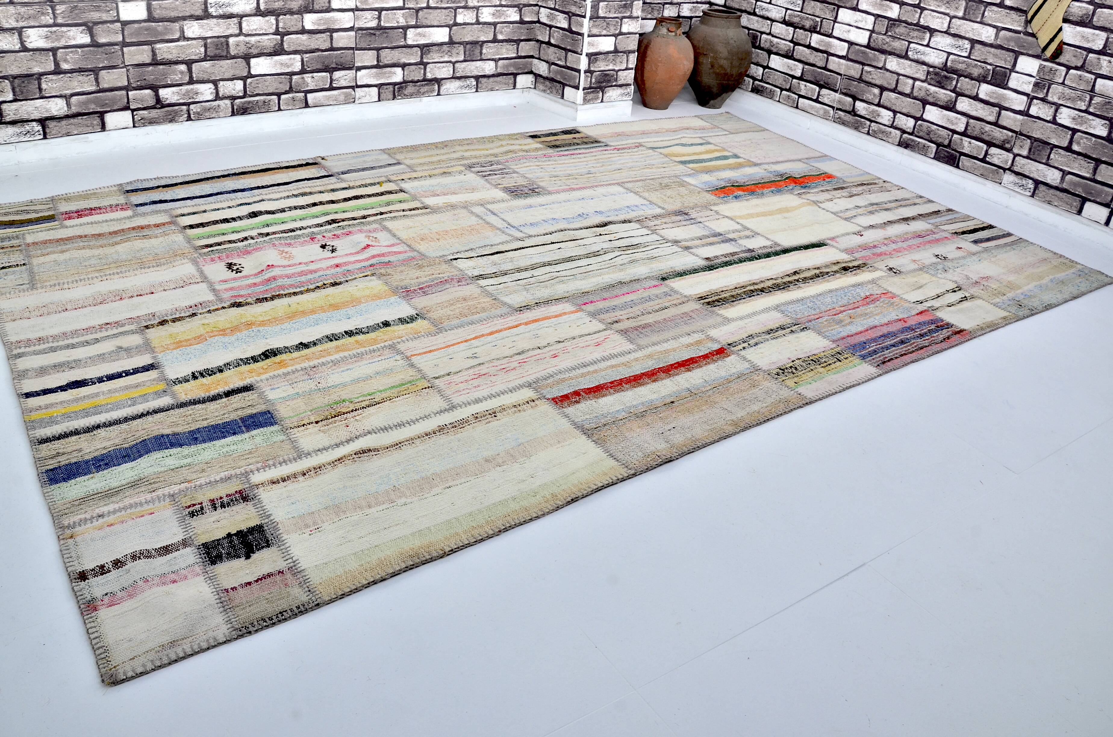Oushak Oversize Anatolian Patchwork Rug sku 3045