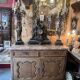 Buffet de chasse style Bressan, dessus marbre, XIXe siècle