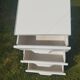 Vintage plastic storage unit