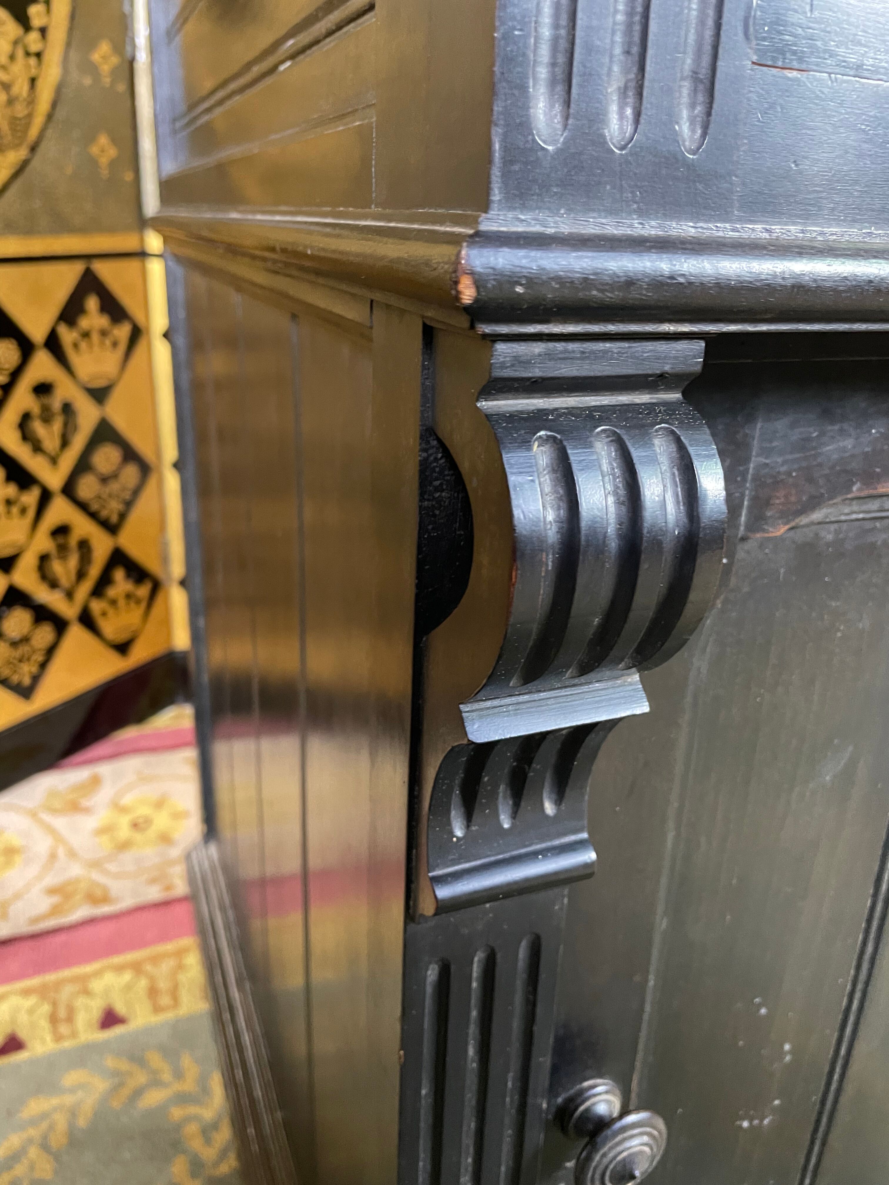 Meuble de toilette à vasque Napoléon III