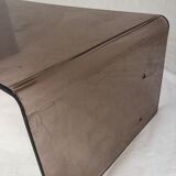Plexiglass coffee table 1970