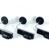 Vintage set of three sconces by Ernesto Gismondi for Artemide. Italy 1980s