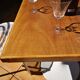 Table de bistrot pied tulipe et 3 chaises bistrot