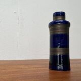 Mid-century German studio pottery bottle vase with lid by Cornelsen Kindermann, 1960s.