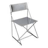 Nuova X Line chair for Magis in chrome, Italy 1980