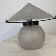 lampe champignon art déco