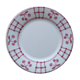 Earthenware serving plate with cherry decoration