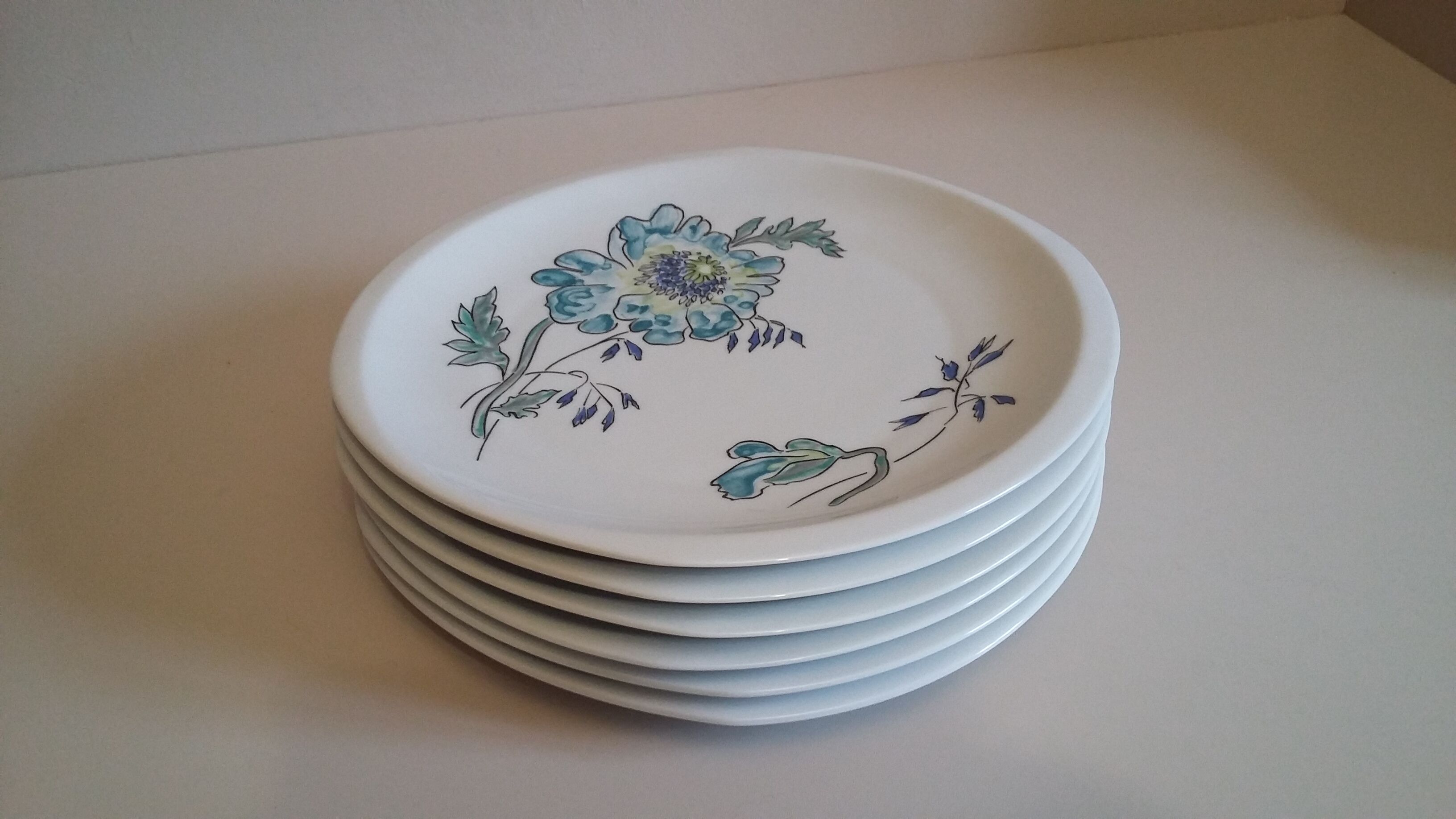 6 Assiettes Bernardaud Limoges