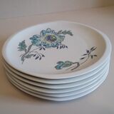 6 Plates by Bernardaud Limoges