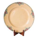 grand plat rond en Terre de Fer, XIXème