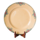 Large round ironstone platter, 19th century