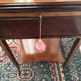 Coiffeuse style Louis XV en marqueterie
