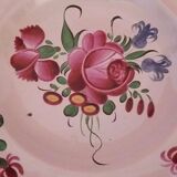 Hollow plate Faience de Lunéville XIXth