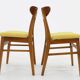 1960s Pair of Danish Teak Chairs, Restored