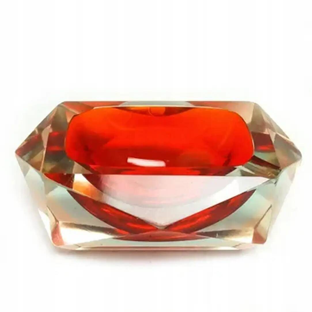 Vide-poche Murano, moderne du milieu du siècle, verre sommerso, Italie, années 1950