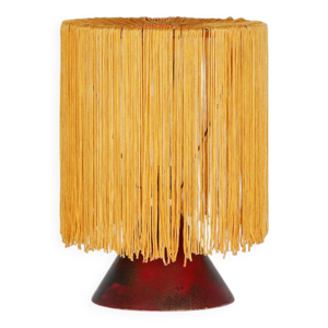 Lampe Art Déco en bois - circa