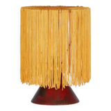 Art Deco lamp in lacquered wood circa 1930