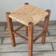 Stuffed stool and chair
