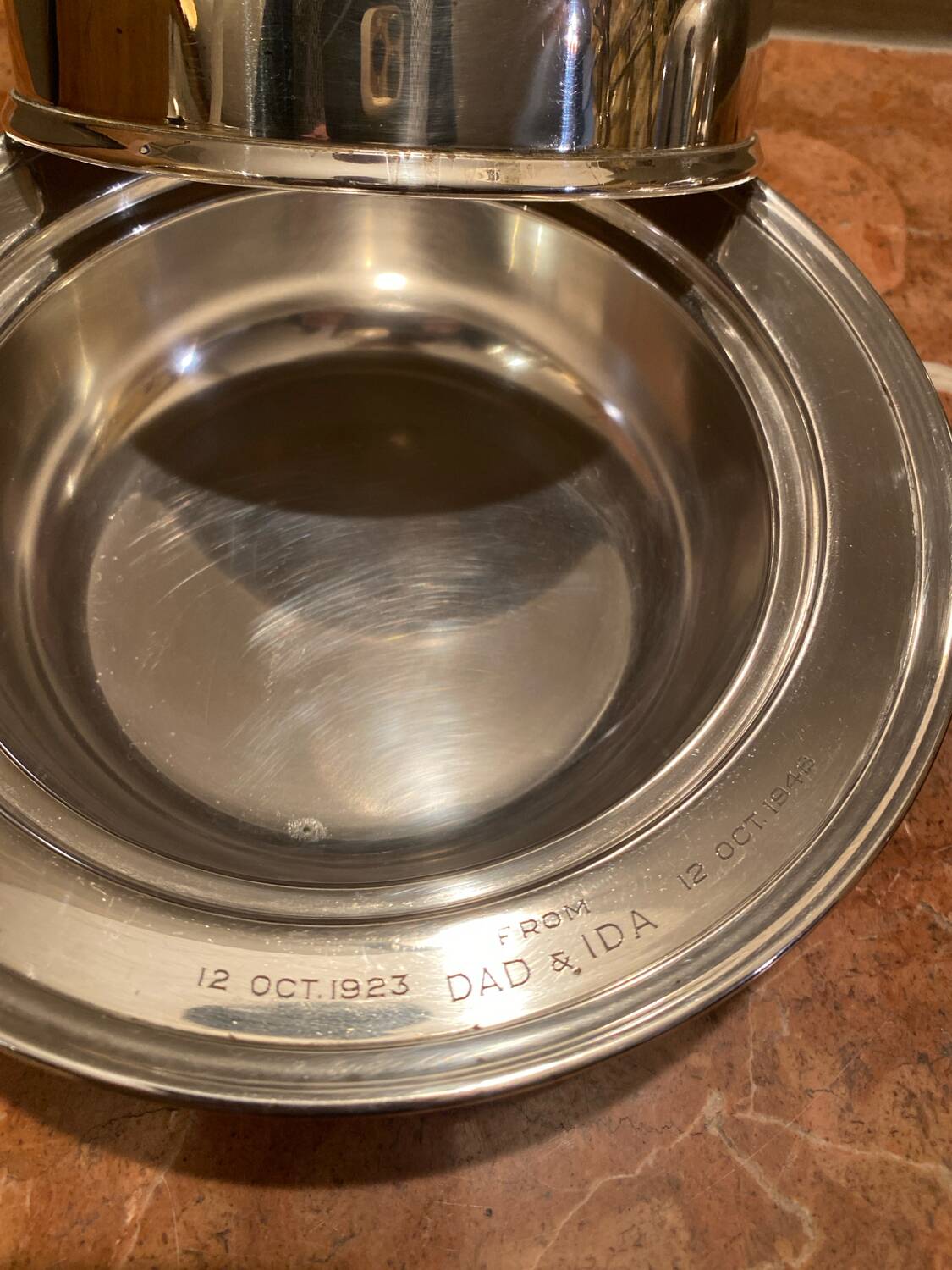 Beautiful set of two old caviar bells