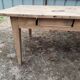 200 cm Solid oak farmhouse table