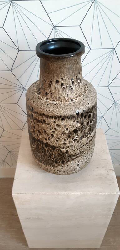 Large vintage ceramic vase “West-Germany” 1950s.