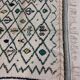 Handmade Moroccan Berber rug 376 X 133 CM