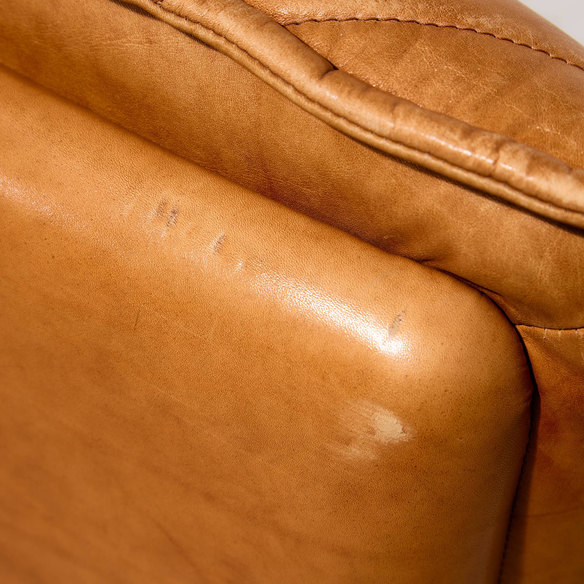 Leather sofa set, Set of 4