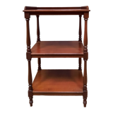 Side table with 3 trays