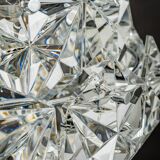 Small and Superb Pendant, Chrome and Crystal Glass by Kinkeldey, Germany, 1970