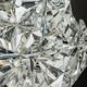Small and Superb Pendant, Chrome and Crystal Glass by Kinkeldey, Germany, 1970