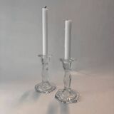 Vintage Glass Candle Holder
