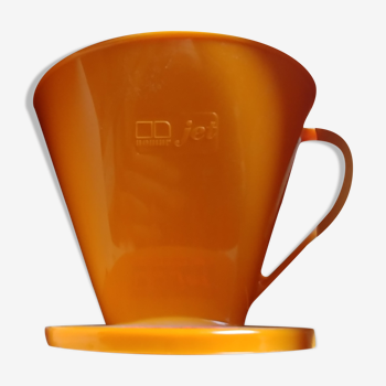 Filter for coffee maker vintage orange Nomar Jet