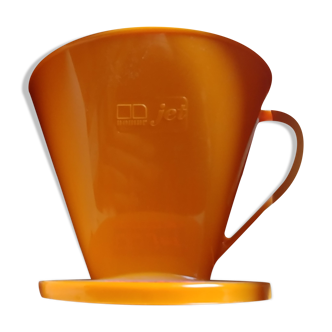 Filtre pour cafetière vintage orange Nomar Jet