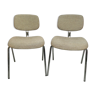 Pair of chairs Steelcase Strafor of the 1980s