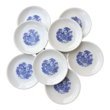 English dessert plates