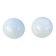 Pair of globe opaline glass tulips from the 1960s.