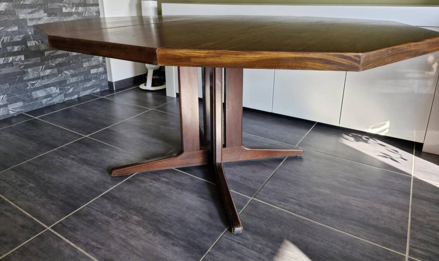 Vintage Monopoly Extendable Table, 1970s