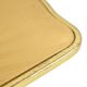 French art deco hand mirror makeup mirror brass facet 31cm