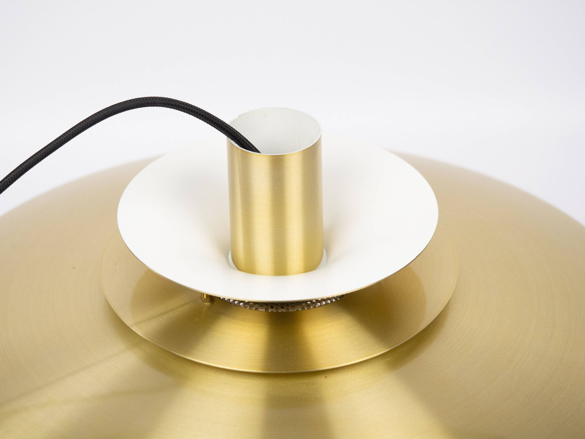 Danish vintage pendant lamp Verona by Kurt Wiborg, Jeka, 1980s