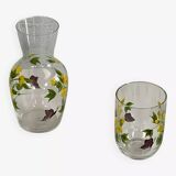 Hand painted drink set