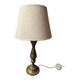 Baroque style lamp in bronze