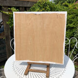 Set de 4 peintures abstraites