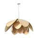 Suspension fleur de lotus double corolle pétale vintage