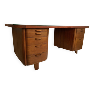 Desk designed by Gunnar Ericsson, Atvidaberg, Facit AB Buromöbel Zurich, Sweden, 1950s