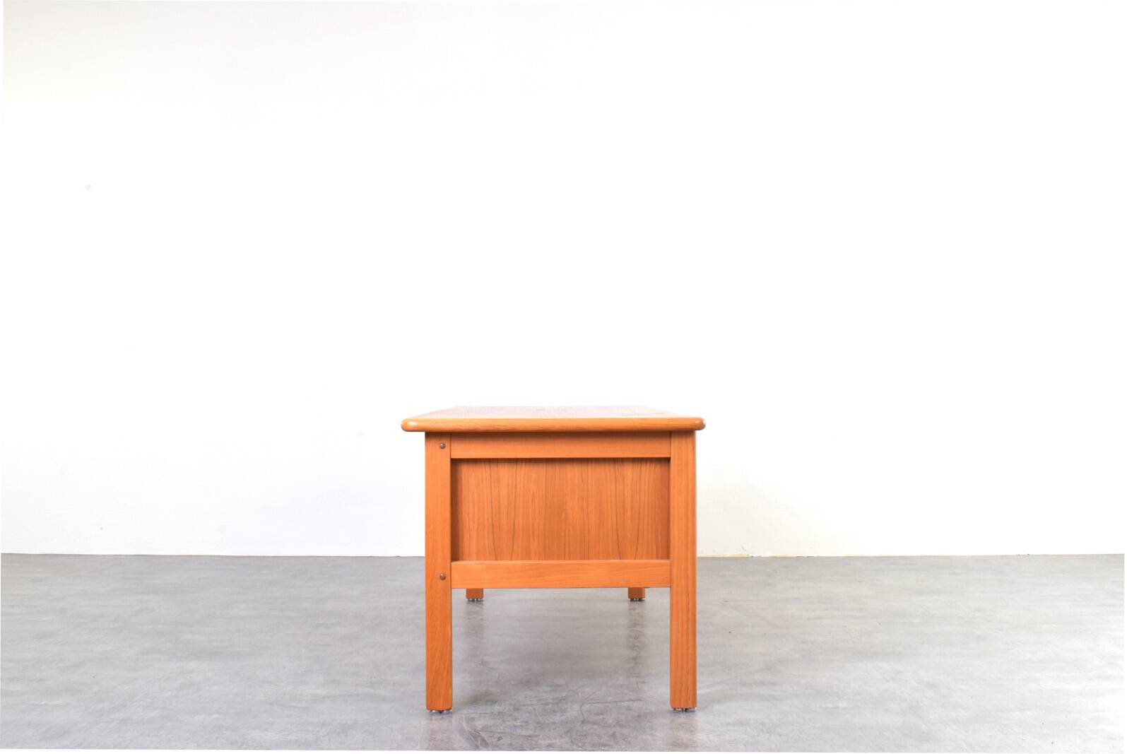 Mid-Century Danish Teak Desk, 1970s.