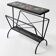 Vintage 1950s side table magazine rack ceramic & steel 50s 1950s music