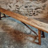 Banc Ancien Rustique en Bois | Style Ferme & Campagne