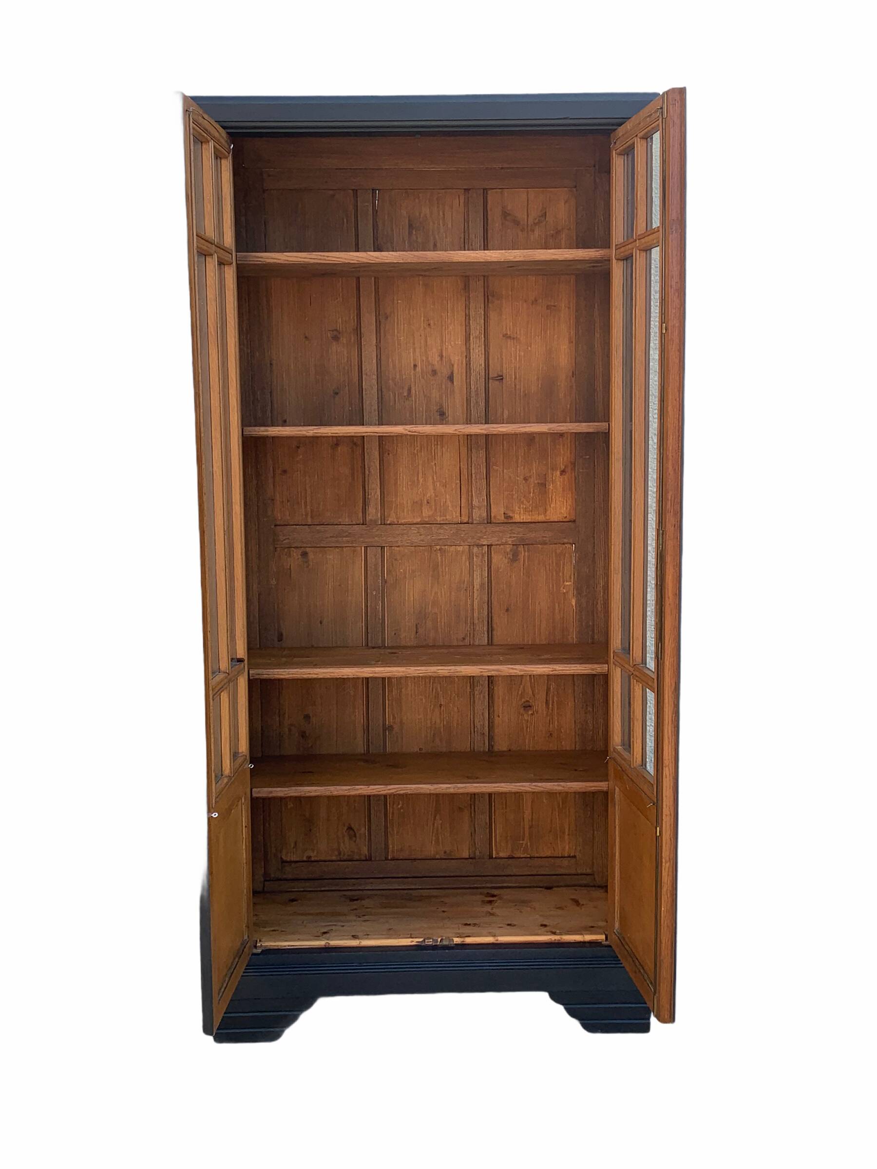 Glass-glazed Parisian wardrobe 1930